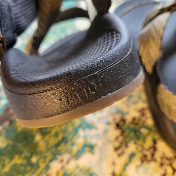 Chaco Zcloud Adjustable Single Strap Outdoor Hiking Sandal, Mens 10M - Picture 9 of 10